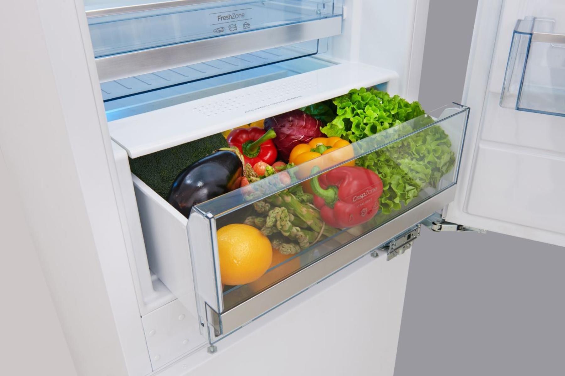 מקרר מקפיא תחתון אינטגרלי כפול ברוחב 120 ס״מ Gorenje דגם NRKI2181A1 – תמונה 5