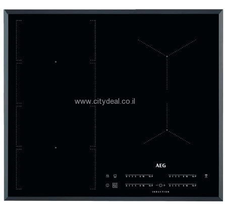 כיריים אינדוקציה AEG IKE64471FB – ברוחב 60 ס"מ עם Hob2Hood ואזור ProCook גמיש | יבואן רשמי
