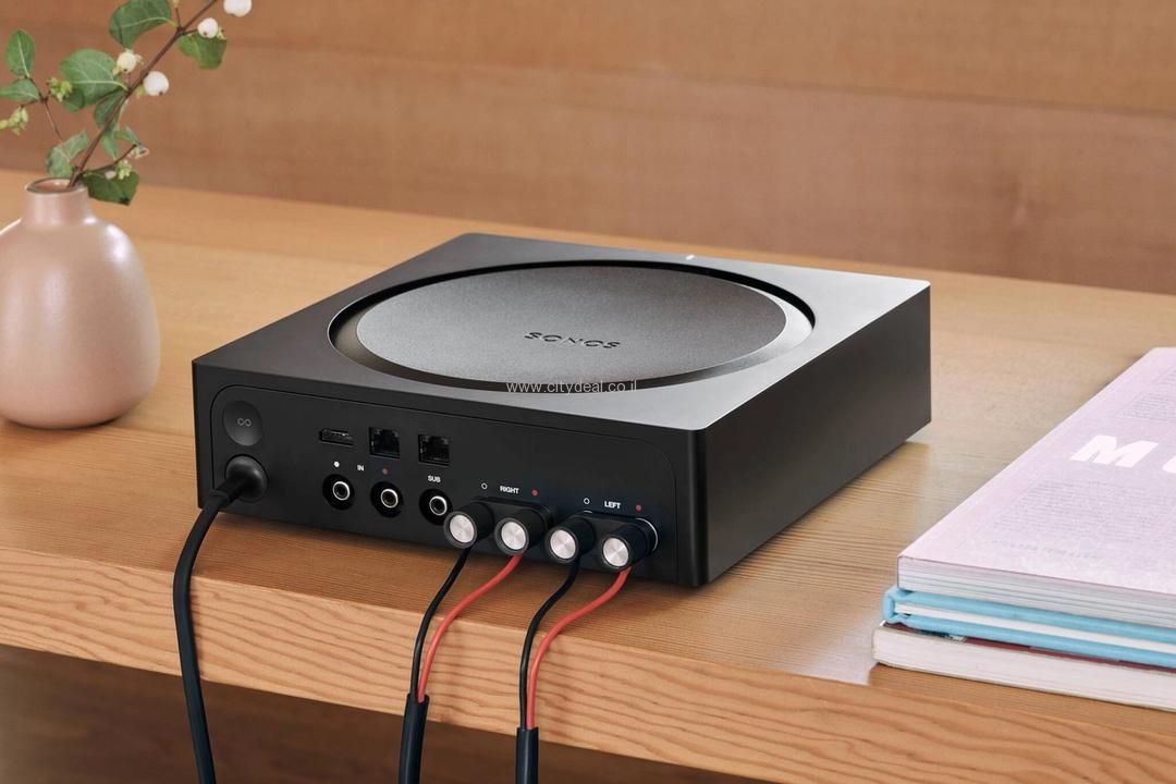 מגבר סטרימינג חכם Sonos Amp – לרמקולים פסיביים, טלוויזיה ומולטי־רום | יבואן רשמי – תמונה 5