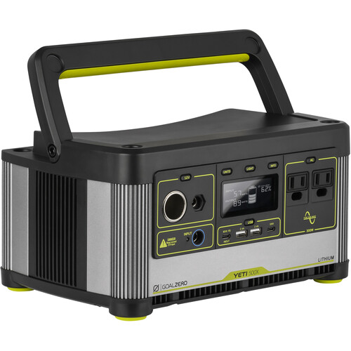 תחנת כוח ניידת GOALZERO Yeti 500X – קיבולת 505Wh לגיבוי, שטח וחירום | יבואן רשמי-משלוח מהיר – תמונה 3