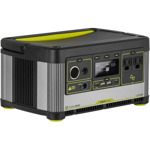 תחנת כוח ניידת GOALZERO Yeti 500X – קיבולת 505Wh לגיבוי, שטח וחירום | יבואן רשמי-משלוח מהיר – תמונה 4