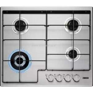 Zanussi ZGH65424XS- כיריים גז רוחב 60 ס״מ נירוסטה יבואן רשמי