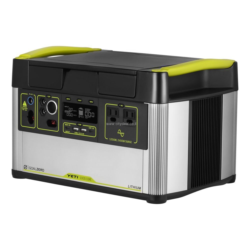 GoalZero Yeti 1000X – תחנת כוח 983Wh | מערכת טעינה חכמה | יבואן רשמי – תמונה 2