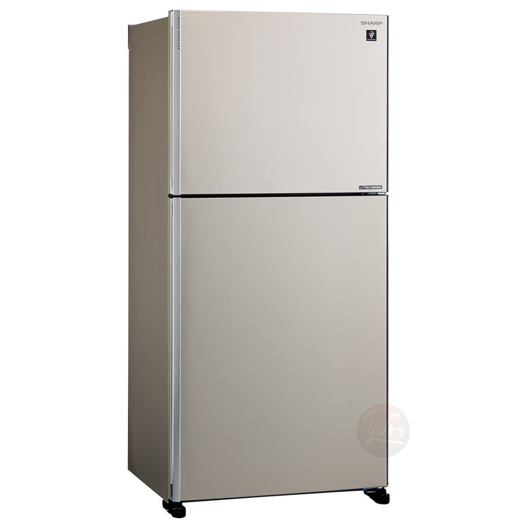 מקרר מקפיא עליון 2 דלתות Sharp SJ-3655BG שארפ 558 ליטר בז' עם פיקוד שבת - יבואן רשמי
