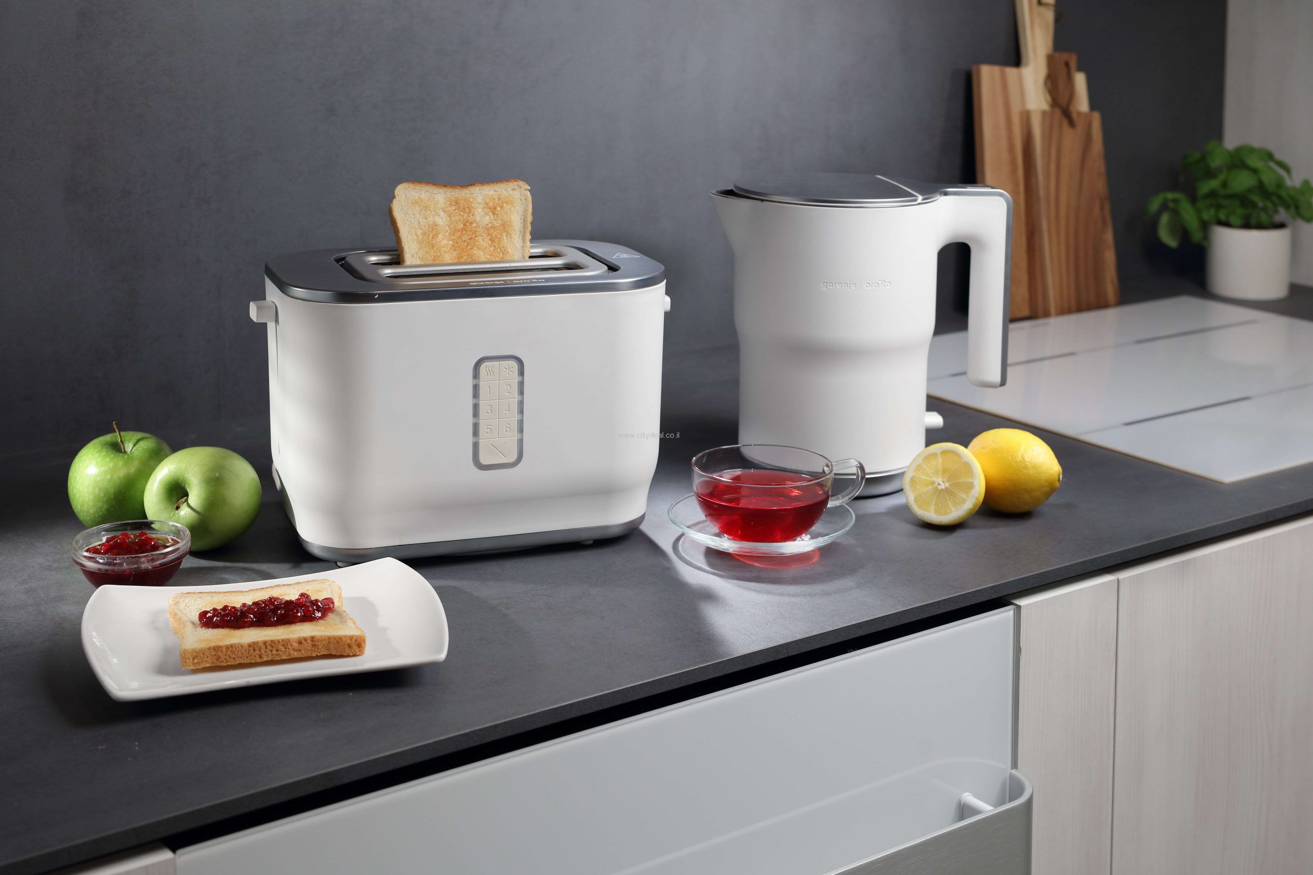 מצנם Gorenje T800ORA – מתאים ל-2 פרוסות ו- 6 דרגות קלייה בגוון לבן | משלוח מהיר – תמונה 5