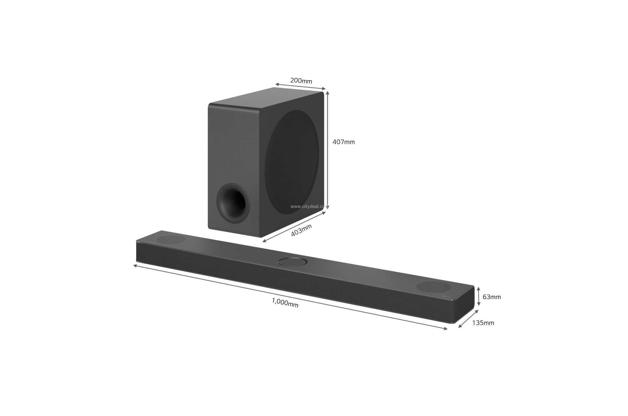 מקרן קול LG דגם S80QY יבואן רשמי – תמונה 2