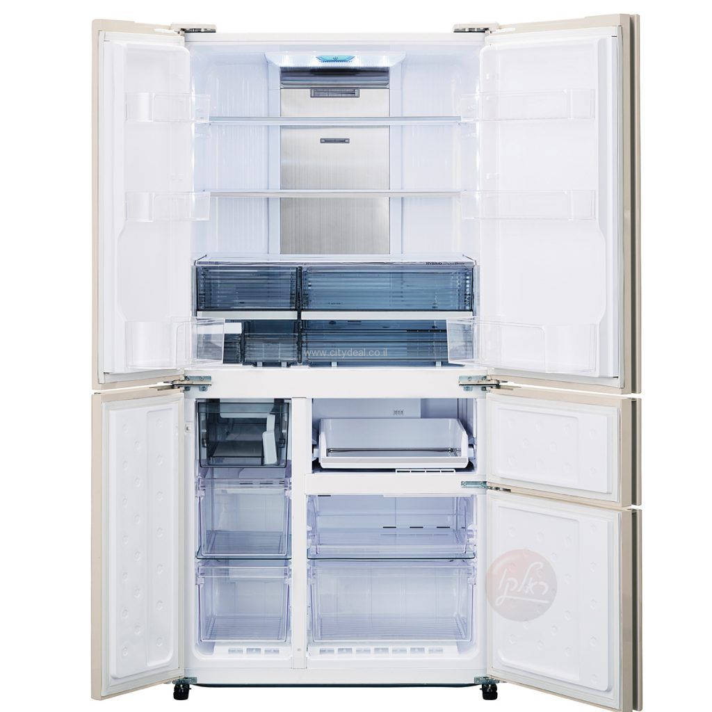 מקרר 5 דלתות Sharp SJ-9630BG – 661 ליטר מהדרין עם PLASMACLUSTER וחלל ענק ללא מחיצה | יבואן רשמי – תמונה 2