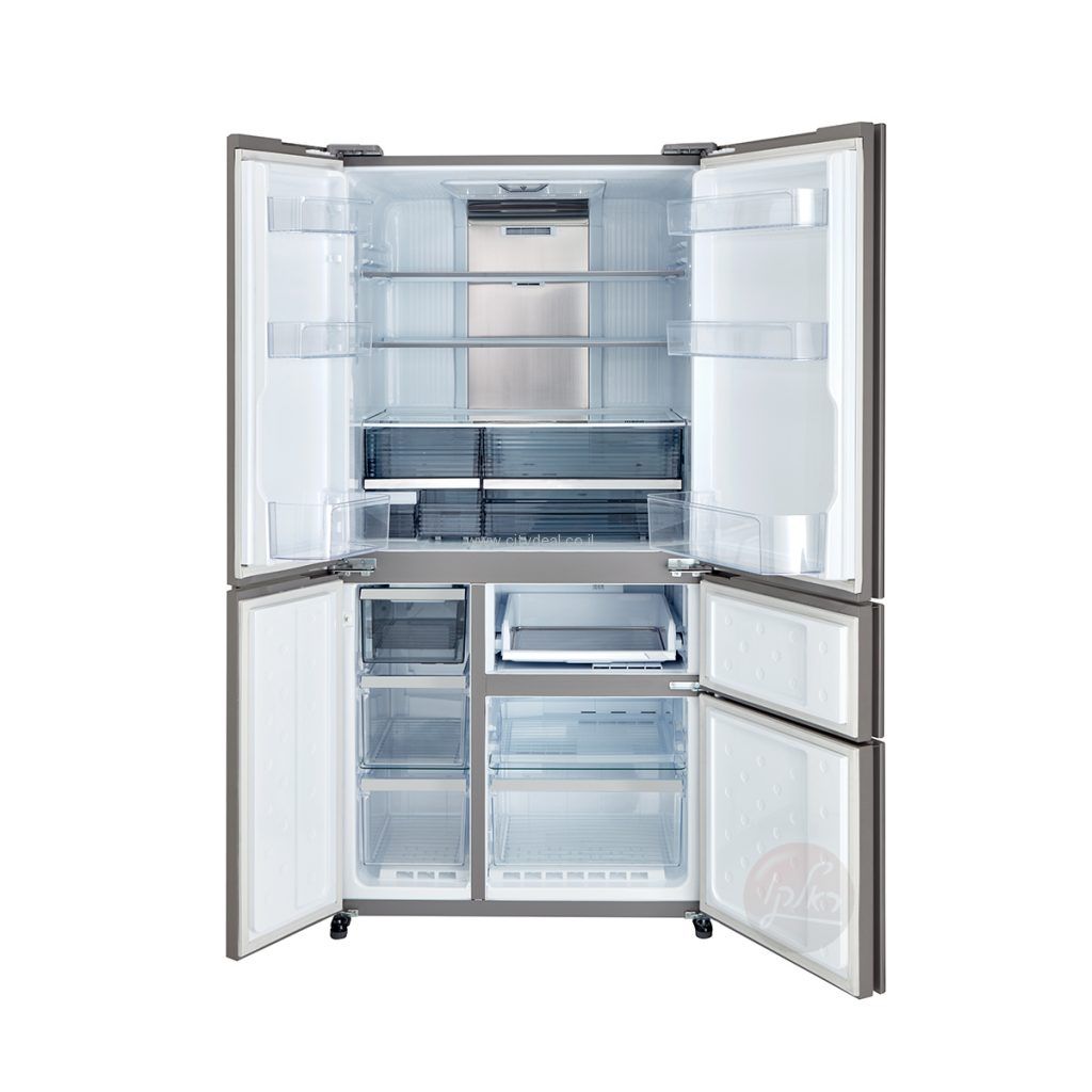 Sharp SJ-9734BG: מקרר 5 דלתות שארפ 661 ל׳ התקן שבת מהדרין צבע בז׳ | יבואן רשמי – תמונה 2