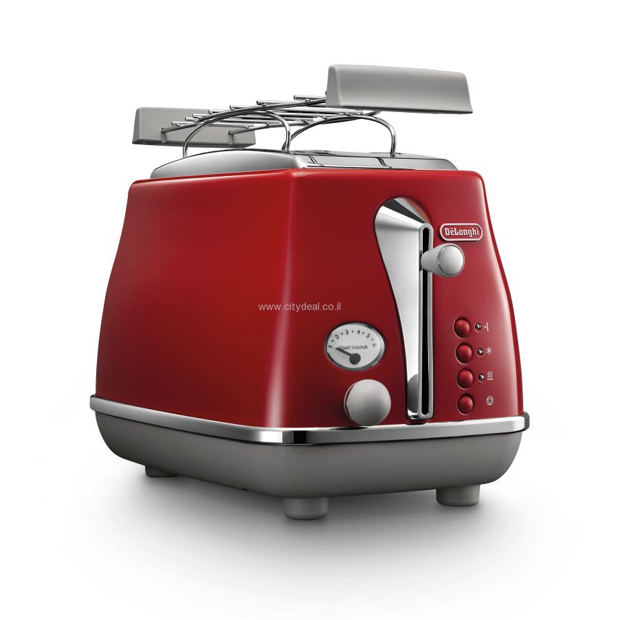 מצנם 2 פרוסות DeLonghi דגם CTOC2103R יבואן רשמי | משלוח מהיר – תמונה 3