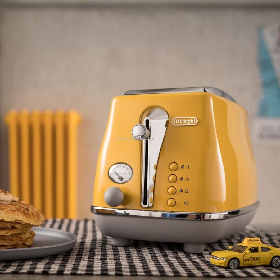 מצנם 2 פרוסות DeLonghi דגם CTOC2103Y יבואן רשמי – תמונה 2