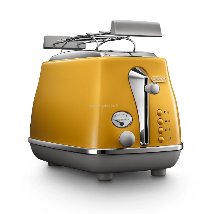 מצנם 2 פרוסות DeLonghi דגם CTOC2103Y יבואן רשמי – תמונה 3