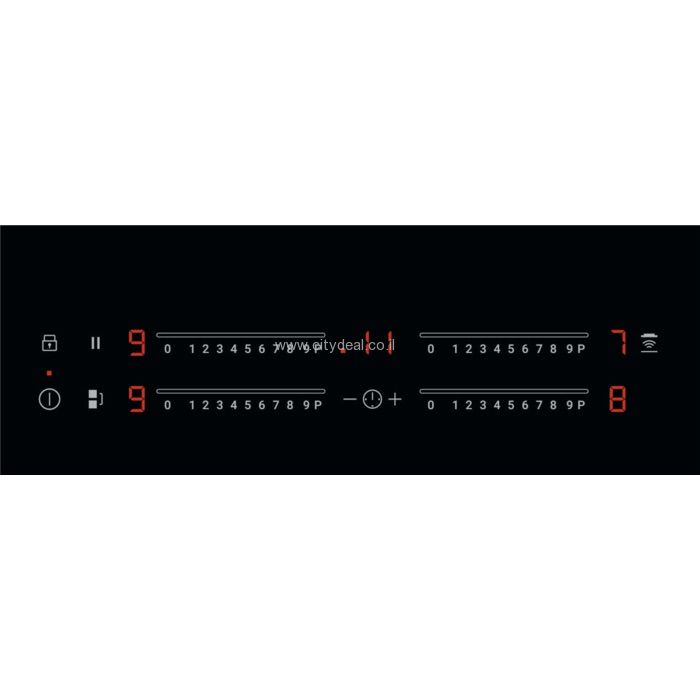 Zanussi ZIFN644K - כיריים אינדוקציה זנוסי 60 ס״מ זכוכית שחורה יבואן רשמי – תמונה 4