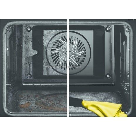 Zanussi ZOPKD7K1A- תנור בנוי פירולוטי 75 ליטר שחור זנוסי יבואן רשמי – תמונה 3