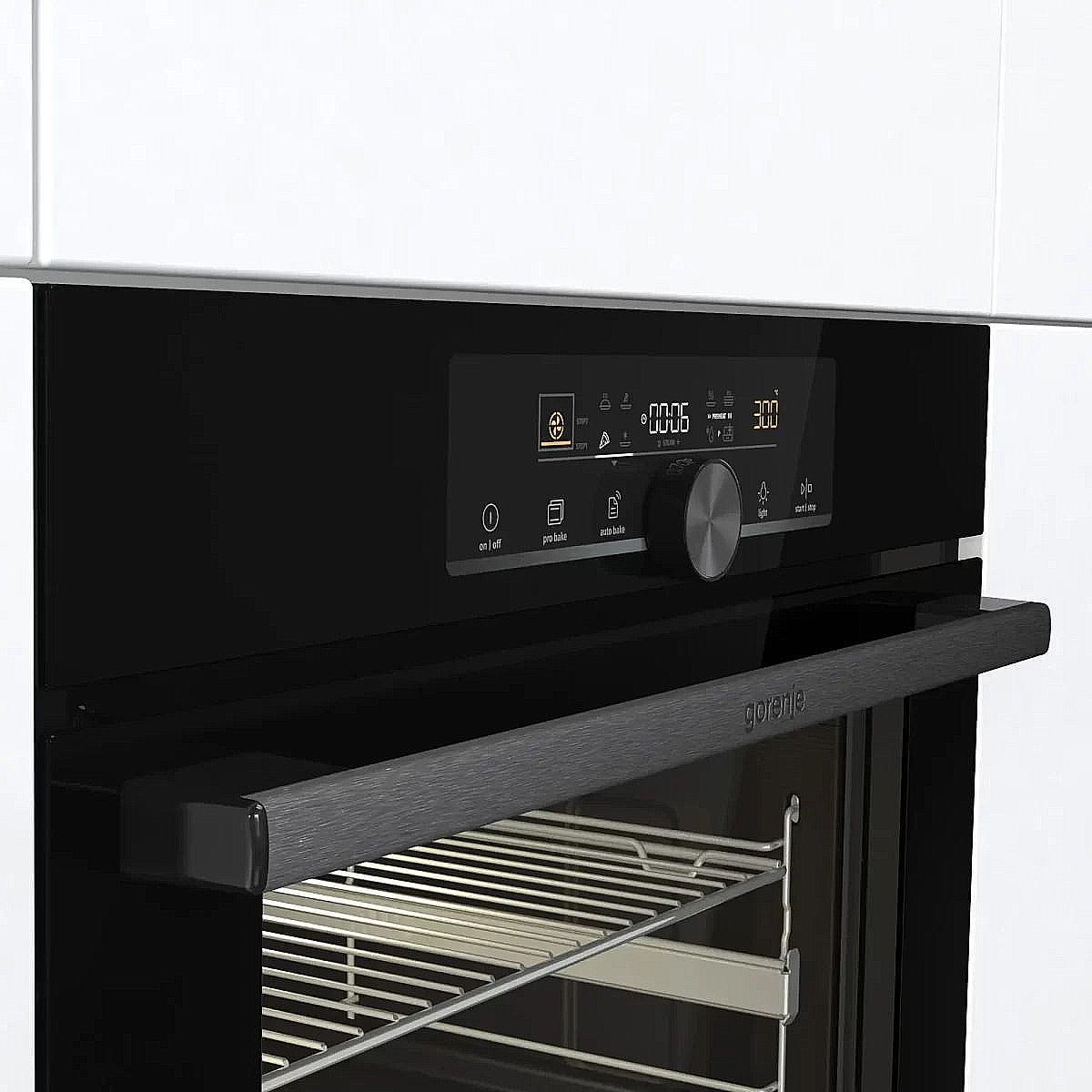 תנור בנוי Gorenje BOS6747A01BG – בנפח 77 ליטר עם תוכנית שבת ו-AirFry | – תמונה 4