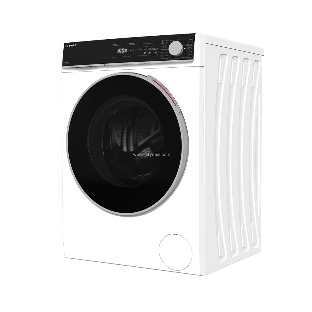 מכונת כביסה 8 ק״ג SHARP ES-F814LW יבואן רשמי – תמונה 6