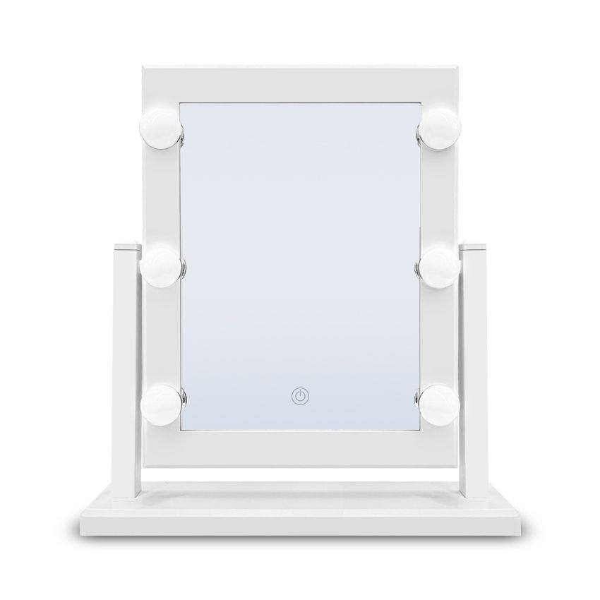 מראת איפור ניידת גדולה עם תאורת LED דגם:HH097 | יבואן רשמי ! – תמונה 2
