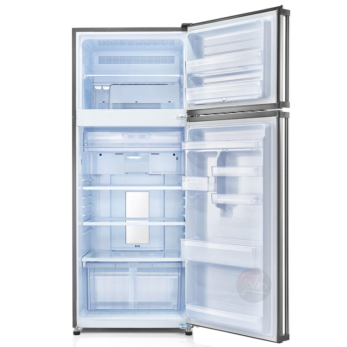 מקרר מקפיא עליון 2 דלתות Sharp SJ-2369 שארפ 474 ליטר עם התקן שבת - יבואן רשמי – תמונה 2