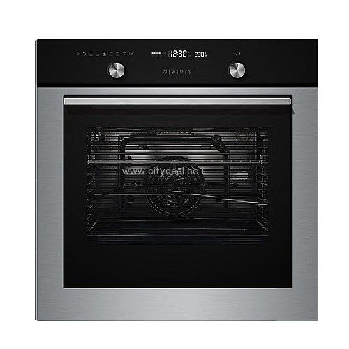 תנור בנוי פירוליטי סאוטר SAUTER CUISINE 7071P בצבע כסוף | יבואן רשמי | משלוח מהיר