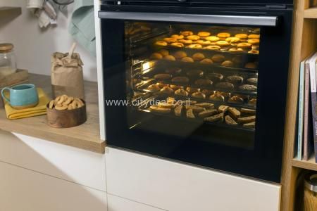 תנור אפייה בנוי פירוליטי 77 ל׳ Gorenje BPS6737E14BG | 360° MultiFlow | זכוכית שחורה | – תמונה 8