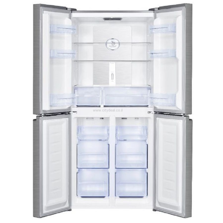 מקרר 4 דלתות Haier HRF4494FW – בנפח 472 ליטר בגימור זכוכית לבנה | יבואן רשמי – תמונה 2