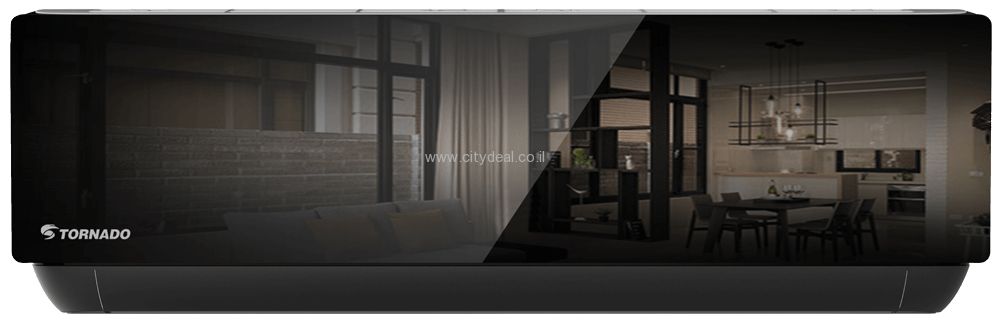 מזגן עילי Tornado דגם SMART-INV-16 X WIFI BLACK EU יבואן רשמי