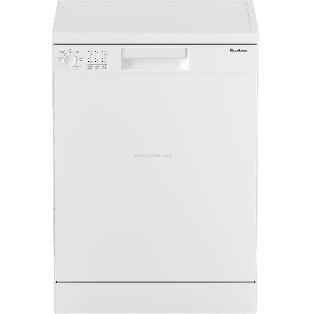 מדיח כלים רחב Blomberg LDF30210W – עם 13 מערכות כלים עם Aquavoid וייבוש יעיל | יבואן רשמי