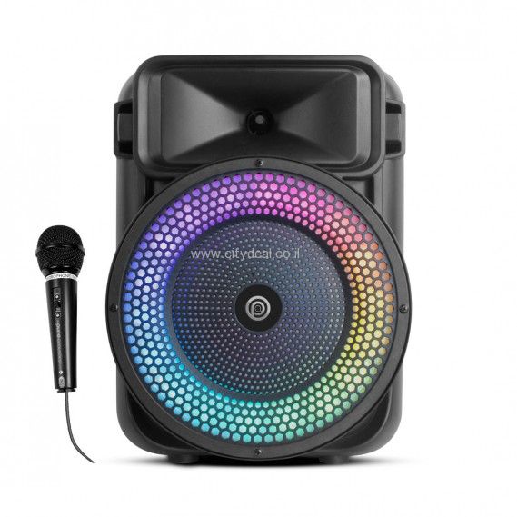 בידורית קריוקי ניידת דגם WOMB-108 מבית PURE ACOUSTICS יבואן רשמי