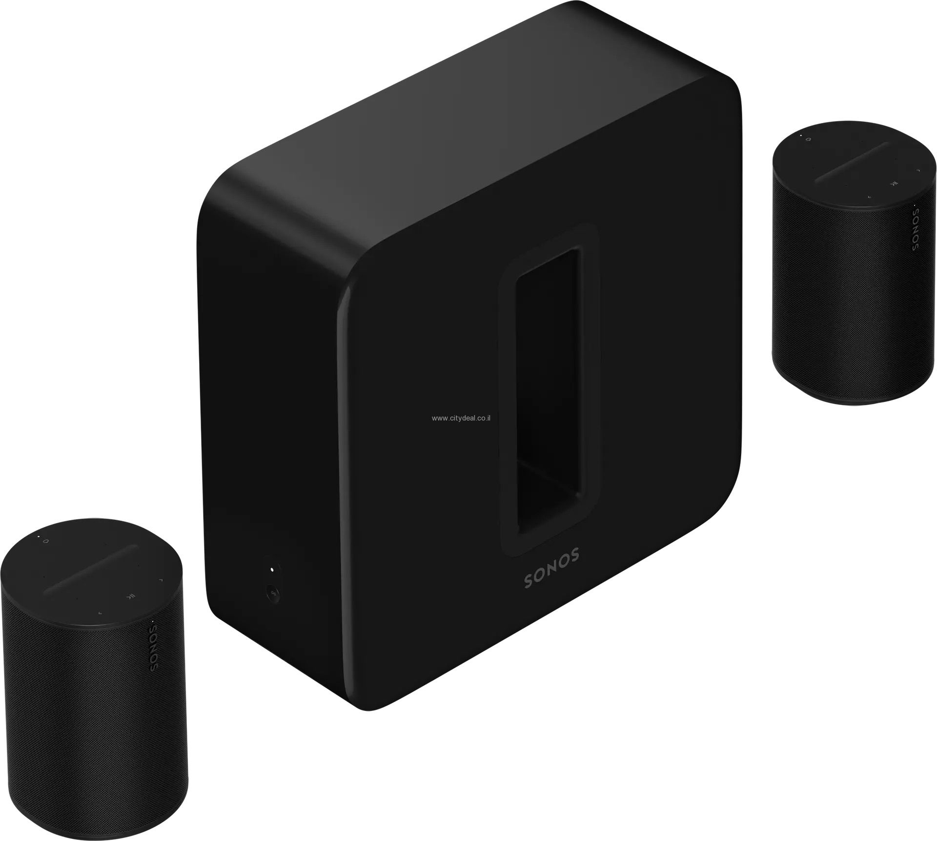 זוג רמקולים Era 100 + סאבוופר Sonos Gen 3 | יבואן רשמי