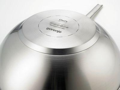 מחבת ווק לכיריים אינדוקציה GORENJE דגם יבואן רשמי | משלוח מהיר – תמונה 2