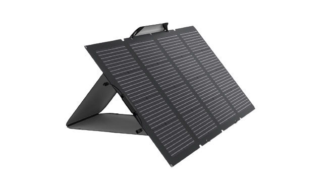 פאנל סולארי מתקפל EcoFlow 220W – דו צדדי Bifacial לטעינה מהירה | יבואן רשמי-משלוח מהיר