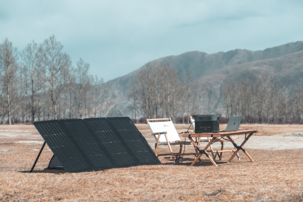 פאנל סולארי מתקפל EcoFlow 220W – דו צדדי Bifacial לטעינה מהירה | יבואן רשמי-משלוח מהיר – תמונה 4