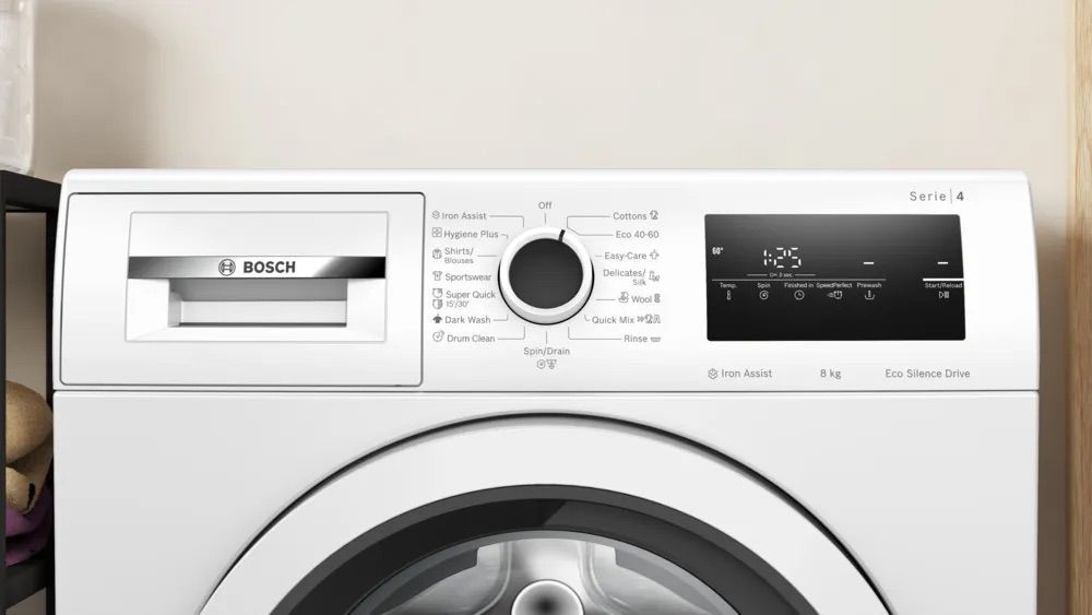 מכונת כביסה 8 ק״ג Bosch WAN24170BY Serie 4 – תמונה 2