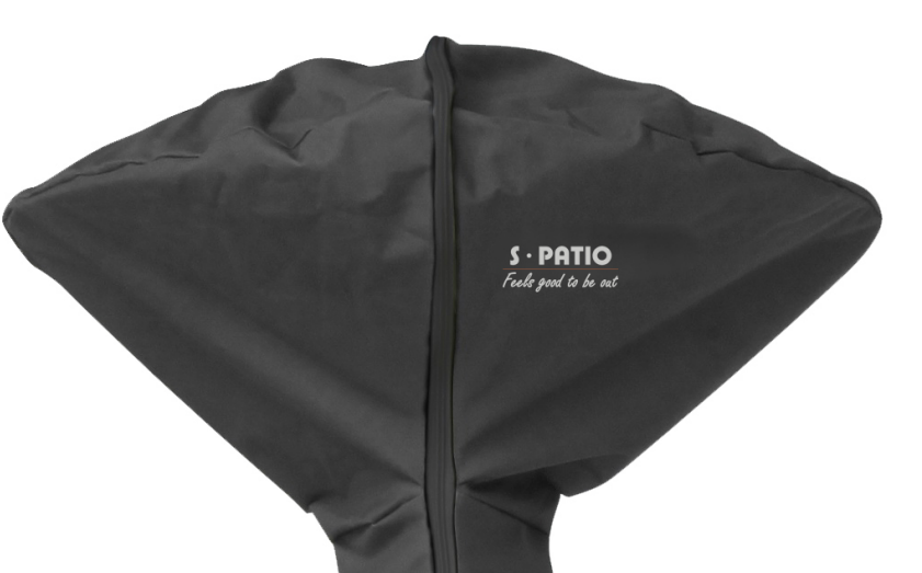 פטריית חימום חשמלית S.PATIO מעוצבת על עמוד 1200W/1800W/3000W צבע לבן – תמונה 2