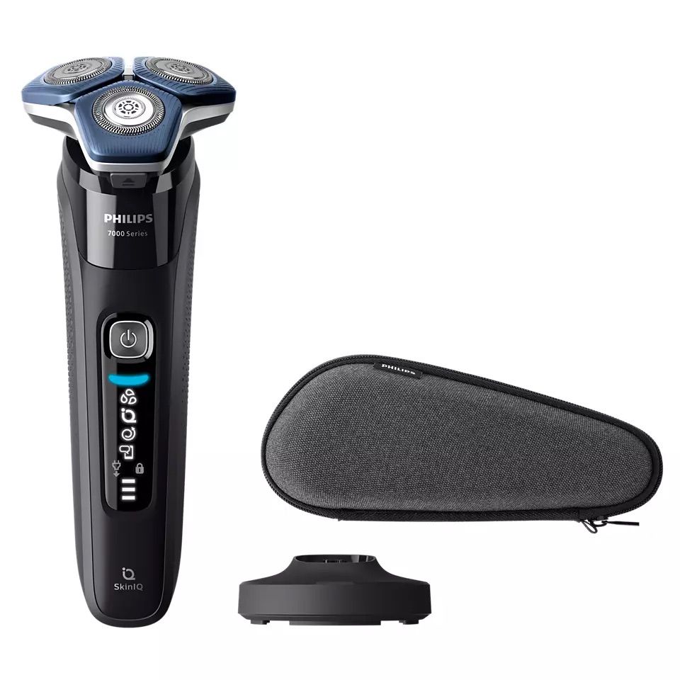 מכונת גילוח נטענת Philips S7886/35 – גילוח רטוב ויבש עם SkinIQ | יבואן רשמי-משלוח מהיר