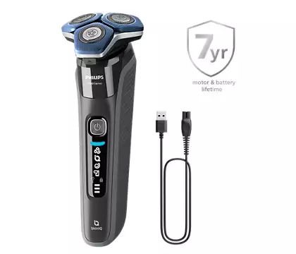 מכונת גילוח Philips S7887/78 – גילוח רטוב ויבש עם SkinIQ וקפסולת ניקוי | יבואן רשמי-משלוח מהיר – תמונה 2