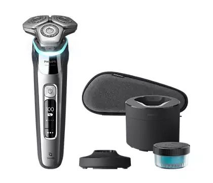 מכונת גילוח Philips S9975/55 – גילוח יבש ורטוב עם SkinIQ מסדרה 9000 | יבואן רשמי