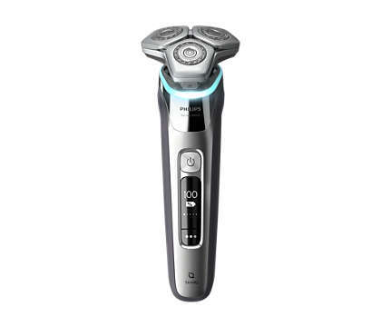 מכונת גילוח Philips S9975/55 – גילוח יבש ורטוב עם SkinIQ מסדרה 9000 | יבואן רשמי – תמונה 3