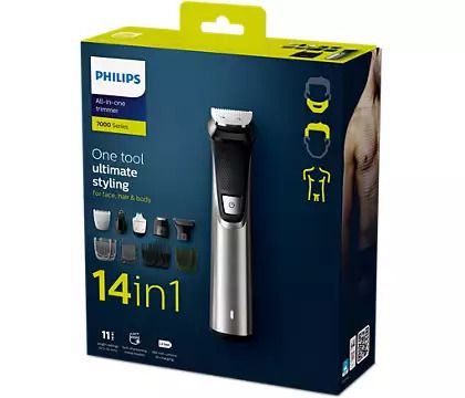 מכונת תספורת Philips MG7745/15 – טרימר 14 ב-1 עם 180 דקות עבודה | יבואן רשמי-משלוח מהיר – תמונה 2