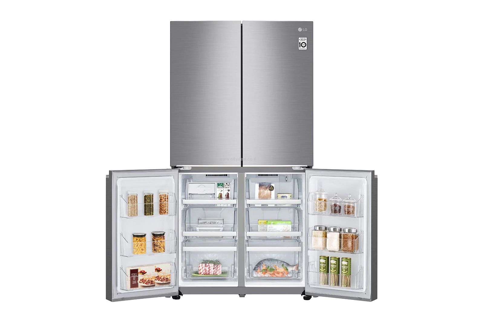 מקרר 4 דלתות LG דגם GR-B919S יבואן רשמי – תמונה 6