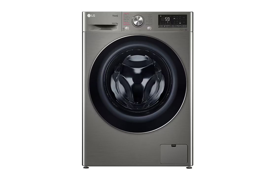 LG F16107WDE מכונת כביסה משולבת מייבש 10+7 ק״ג | יבואן רשמי – תמונה 2