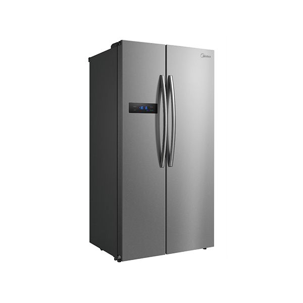 מקרר דלת ליד דלת (SBS) 520 ליטר Midea HC-689WEN-S מידאה נירוסטה מוברשת NoFrost - יבואן רשמי | משלוח מהיר – תמונה 2