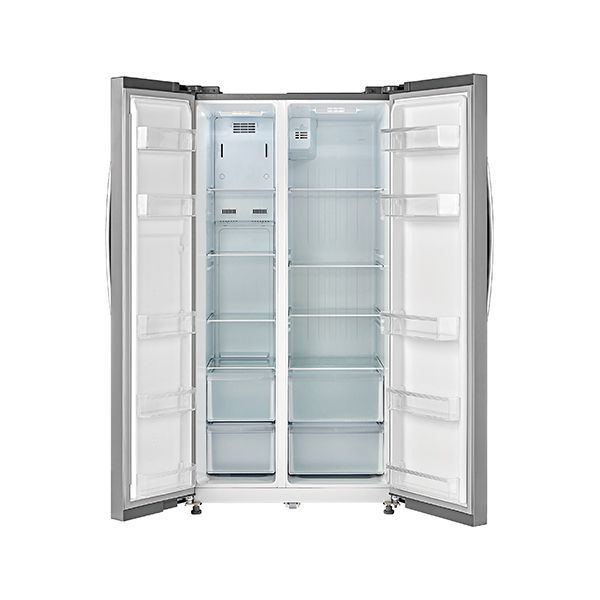 מקרר דלת ליד דלת (SBS) 520 ליטר Midea HC-689WEN-S מידאה נירוסטה מוברשת NoFrost - יבואן רשמי | משלוח מהיר – תמונה 3