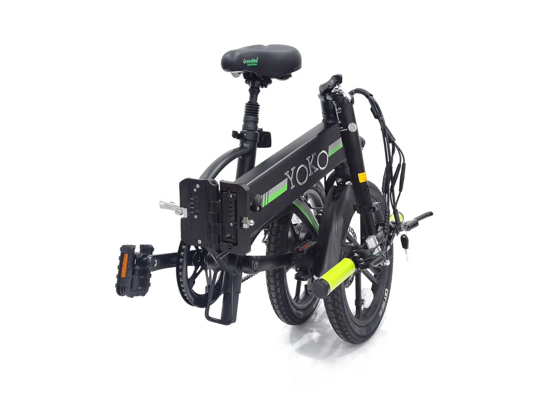 אופניים חשמליים מתקפלים GreenBike דגם Yoko 16 יבואן רשמי - 36V/10.6AH – תמונה 3