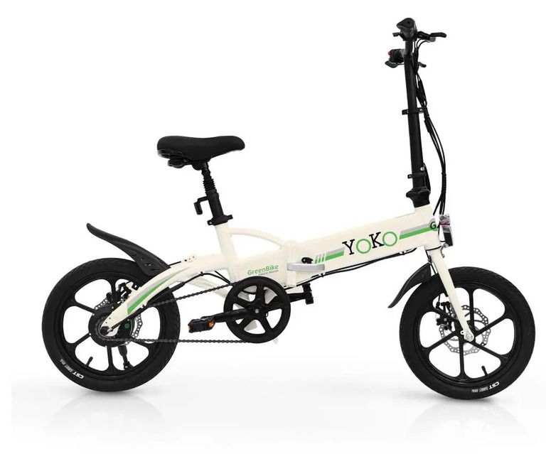 אופניים חשמליים מתקפלים GreenBike דגם Yoko 16 יבואן רשמי - 36V/10.6AH – תמונה 4
