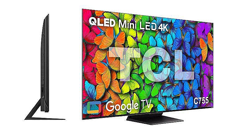טלוויזיה חכמה 50 אינץ' TCL דגם 50C755 QLED Mini LED 4K | יבואן רשמי – תמונה 3