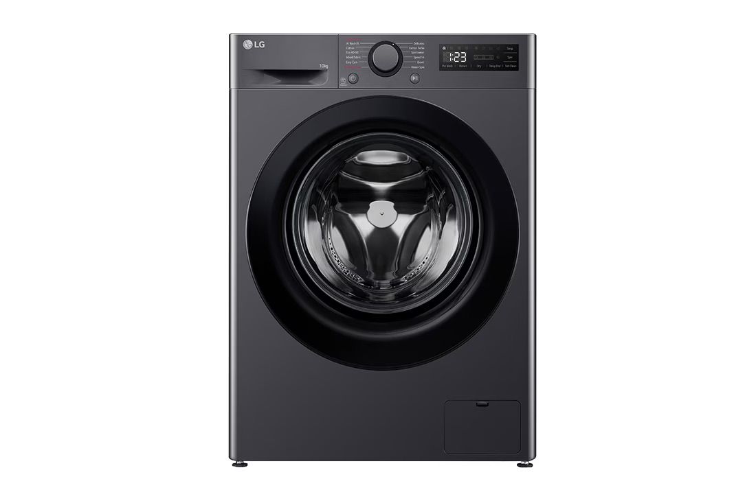 LG F4WR510S מכונת כביסה 10 ק״ג אינוורטר Direct Drive עם AI Wash + Steam | משלוח מהיר