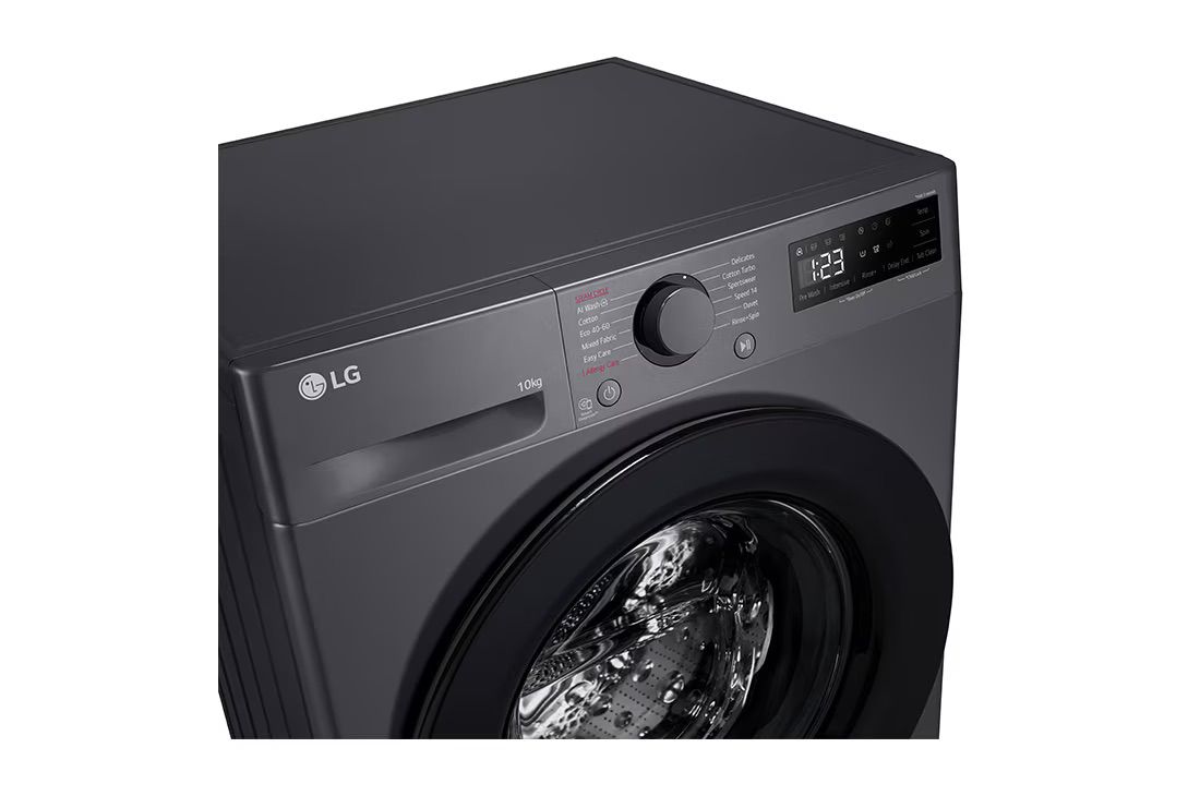 LG F4WR510S מכונת כביסה 10 ק״ג אינוורטר Direct Drive עם AI Wash + Steam | משלוח מהיר – תמונה 3