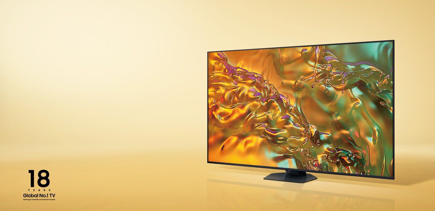 טלוויזיה חכמה 65 אינץ' SAMSUNG QE65Q80D QLED 4K HDR | סמליין – תמונה 2