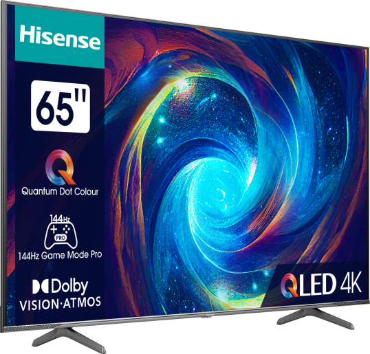 טלוויזיה חכמה Hisense 65E7KQ PRO 65 אינץ׳ – QLED 4K עם 144Hz Game Mode PRO | יבואן רשמי-משלוח מהיר – תמונה 3