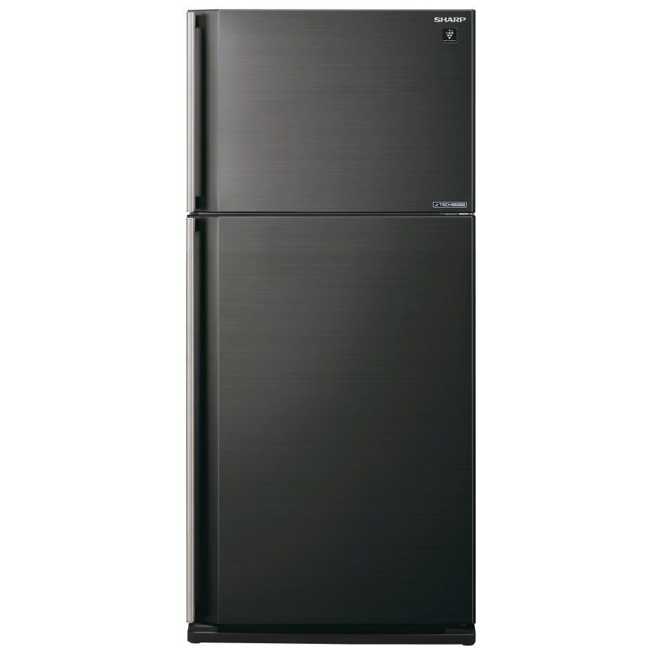 מקרר מקפיא עליון 2 דלתות Sharp SJ-3770BK שארפ 550 ליטר No Frost שחור עם פיקוד שבת - יבואן רשמי | משלוח מהיר